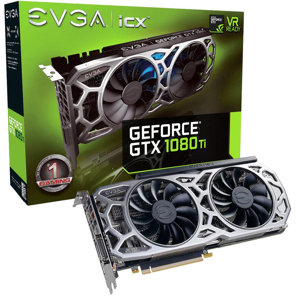 EVGA GeForce GTX 1080 Ti SC2 GAMING Graphics Card