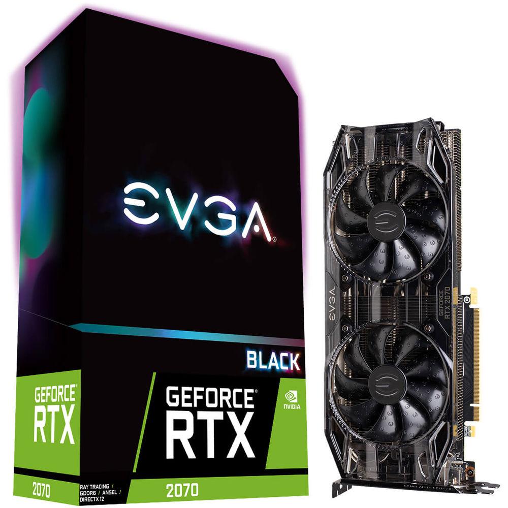 EVGA GeForce RTX 2070 XC BLACK EDITION GAMING Graphics Card