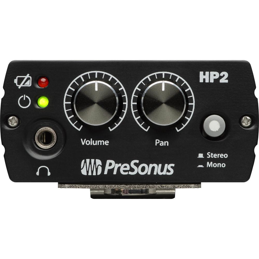 Fender PreSonus MXA1 In-Ear Monitors and HP2 Amplifier Bundle