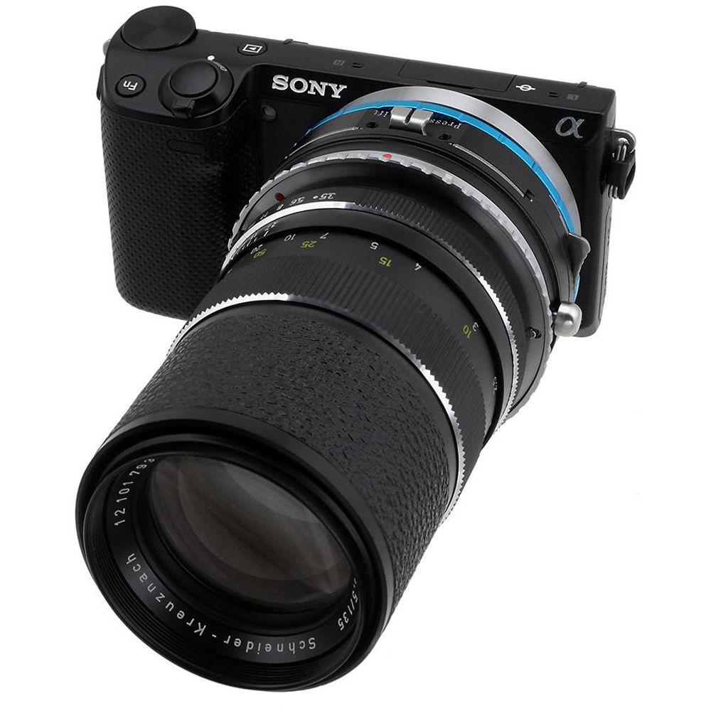 FotodioX Pro Shift Mount Adapter for Rollei 35 Lens to Sony E-Mount Camera