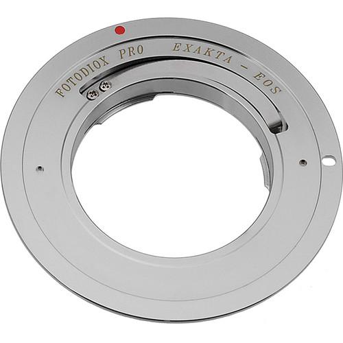 FotodioX Slim Pro Lens Mount Adapter with Generation v10 Focus Confirmation Chip for Exakta-Mount Lens to Canon EF or EF-S Mount Camera