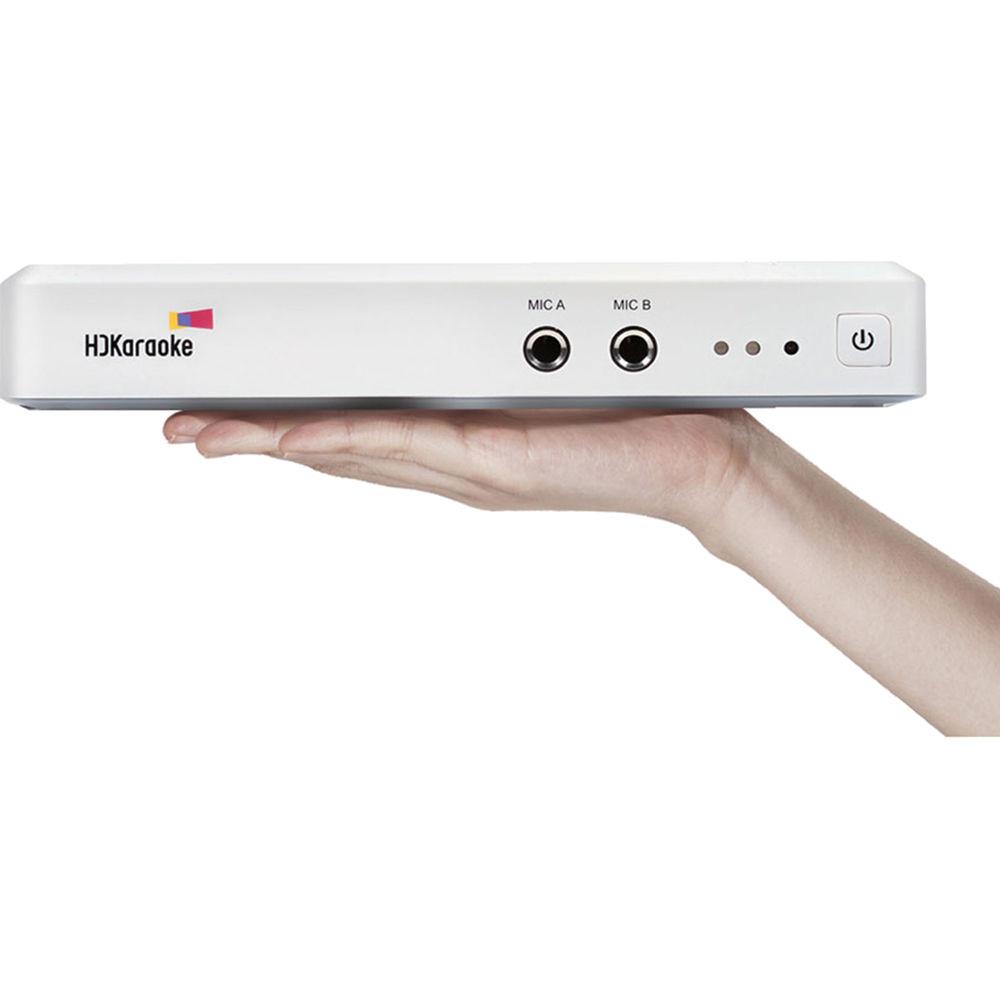 HD Karaoke HDK Box 2.0 Internet-Enabled Streaming Karaoke Player with Microphone