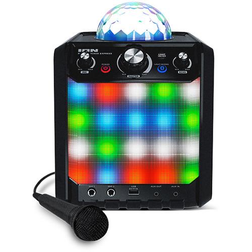 ION Audio Party Rocker Express - Wireless 4" 2-Way 40W Speaker System with Built-In Light Show