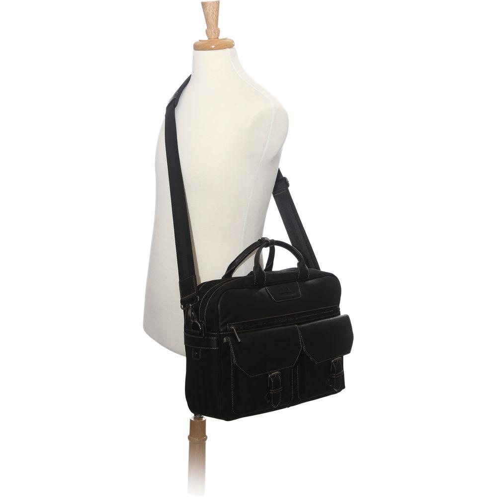 Jill-E Designs Andrew Leather Briefcase for 15" Laptop