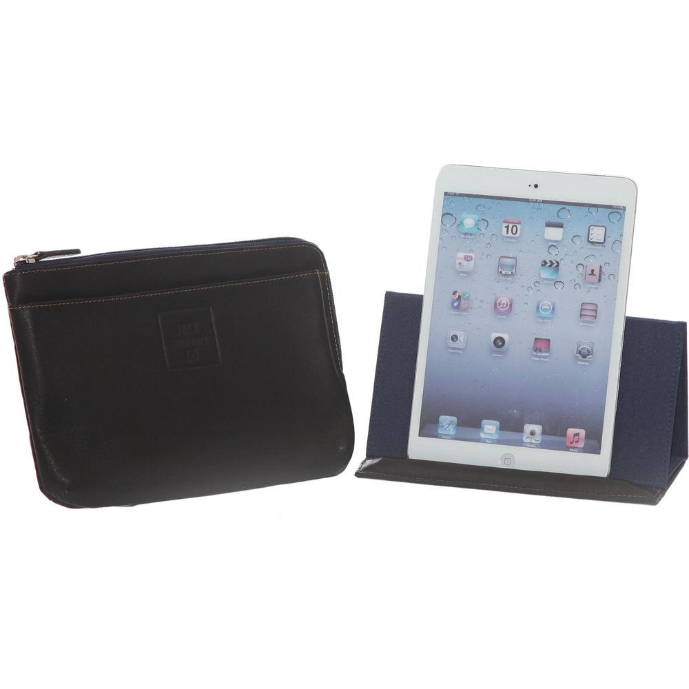 Jill-E Designs Beck Leather Sleeve with Stand for 7" Tablet