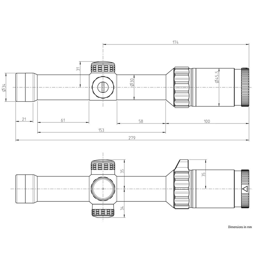 Kahles 1-6x24 K16i BDC Riflescope