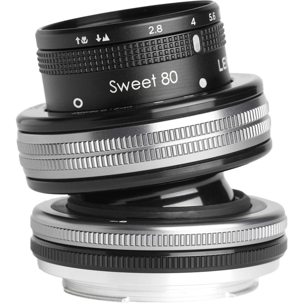 Lensbaby Composer Pro II with Sweet 80 Optic for Fujifilm X, Lensbaby, Composer, Pro, II, with, Sweet, 80, Optic, Fujifilm, X
