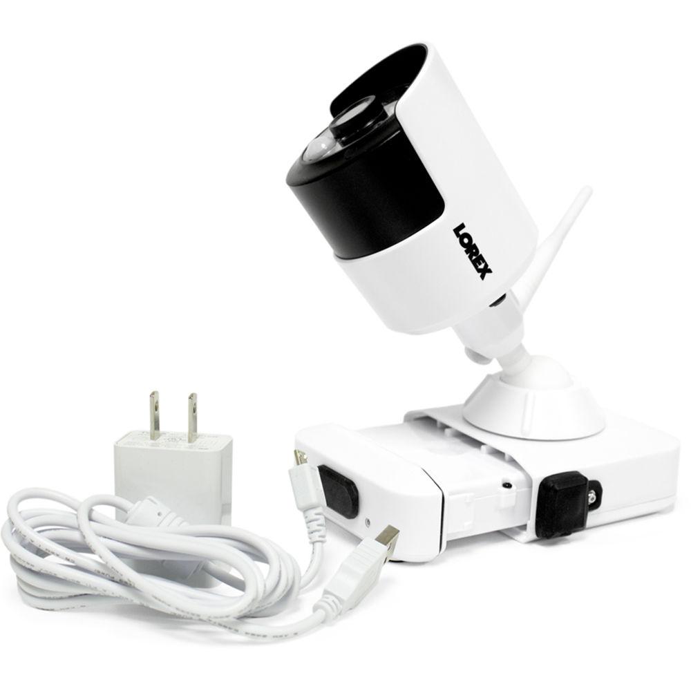 Lorex LWB3801AC1B 1080p Outdoor Wire-Free Bullet Camera with Night Vision, Lorex, LWB3801AC1B, 1080p, Outdoor, Wire-Free, Bullet, Camera, with, Night, Vision