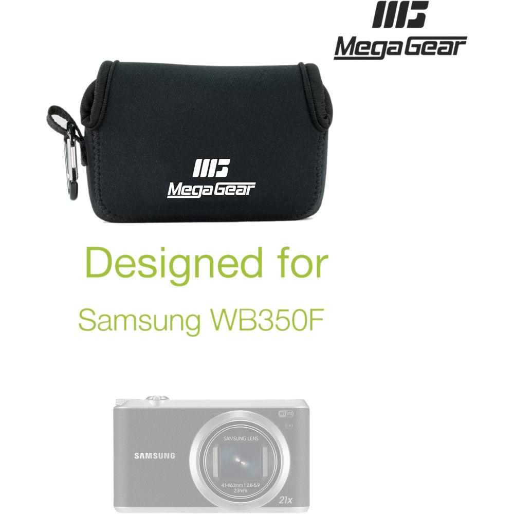 MegaGear Ultra-Light Neoprene Camera Case with Carabiner for Samsung WB350F