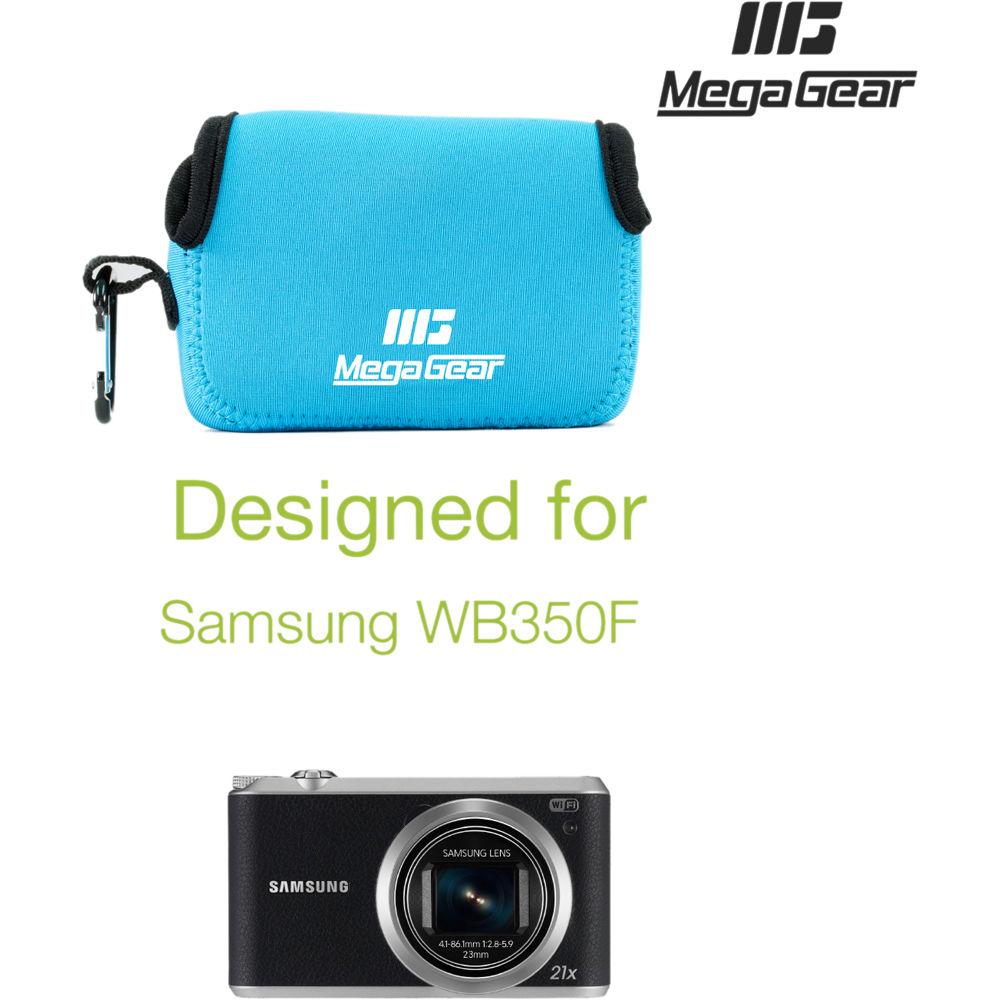 MegaGear Ultra-Light Neoprene Camera Case with Carabiner for Samsung WB350F