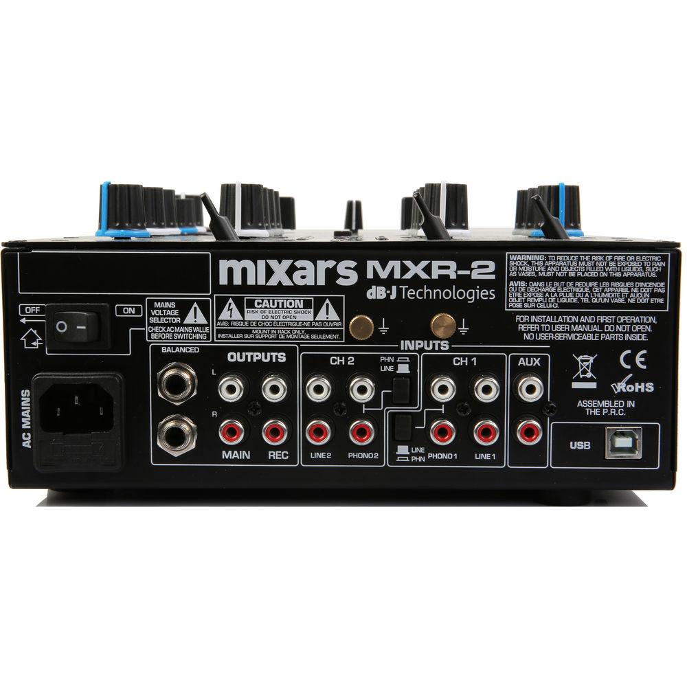 Mixars MXR-2 2-Channel Mixer, Mixars, MXR-2, 2-Channel, Mixer