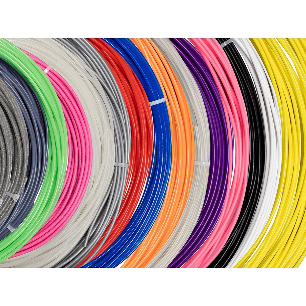 Monoprice 1.75mm PLA Filament Sample Variety Pack, Monoprice, 1.75mm, PLA, Filament, Sample, Variety, Pack