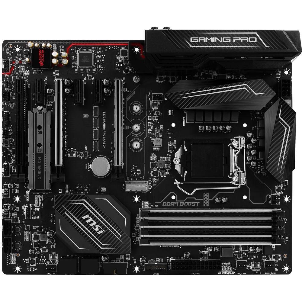 MSI Z270 Gaming Pro Carbon LGA1151 ATX Motherboard