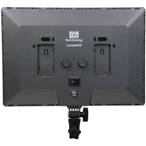 Nanguang Luxpad 43 LED Panels w CN-20FC Fresnel 4-Light Combo Kit