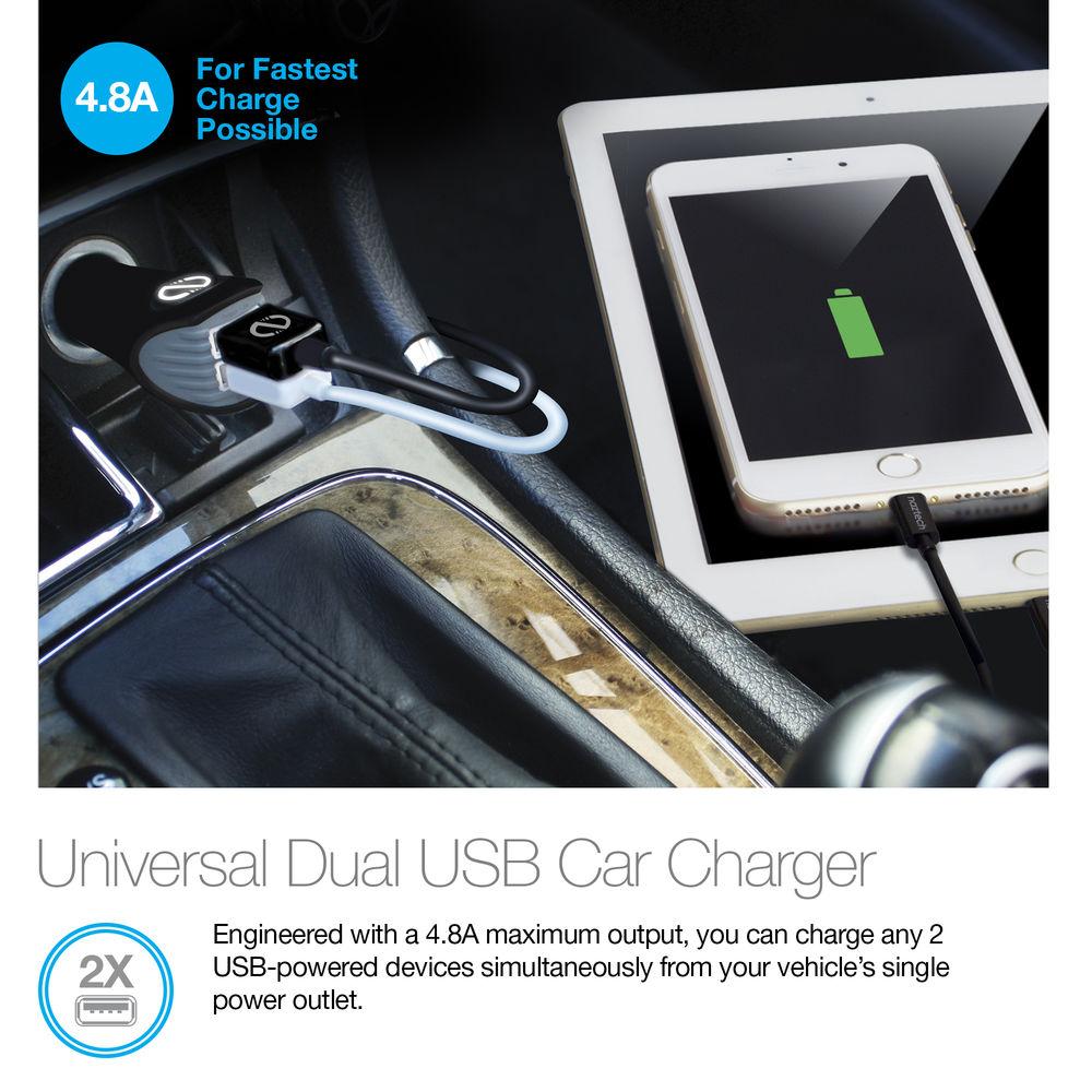 Naztech MagBuddy Safety Essential Car Kit with MFi Lightning Cable