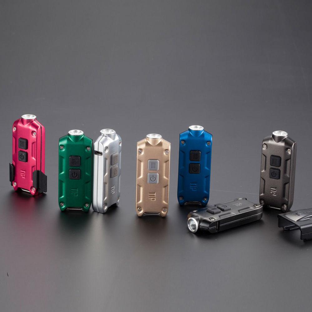 Nitecore TIP CRI 2017 Rechargeable Metal Keyring Light