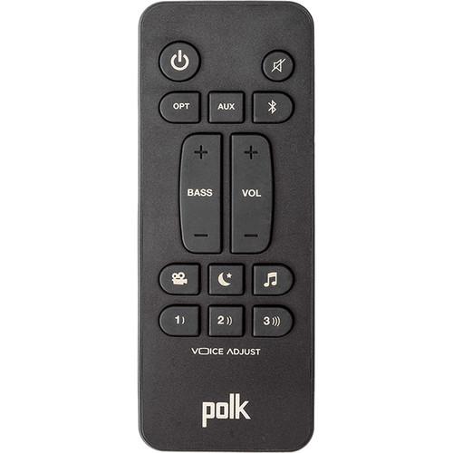 Polk Audio Black Sound Bar With Wireless Subwoofer