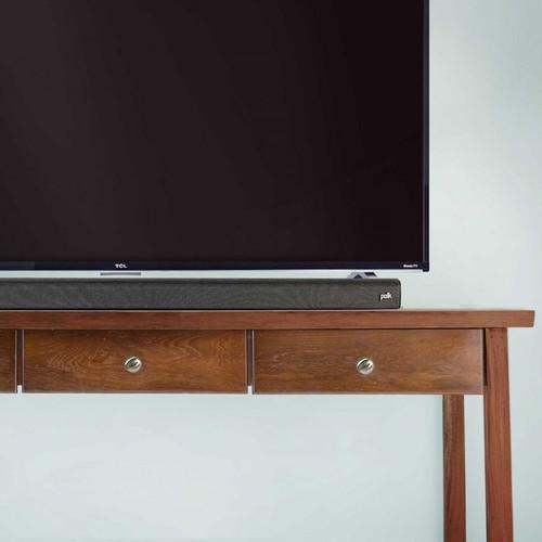 Polk Audio Black Sound Bar With Wireless Subwoofer