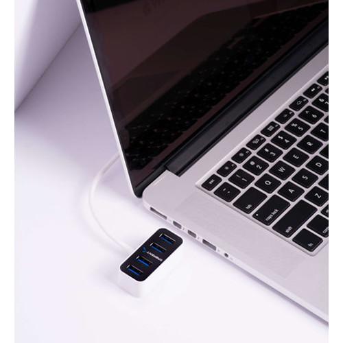 Sabrent 4-Port Mini Portable USB 3.0 Hub, Sabrent, 4-Port, Mini, Portable, USB, 3.0, Hub
