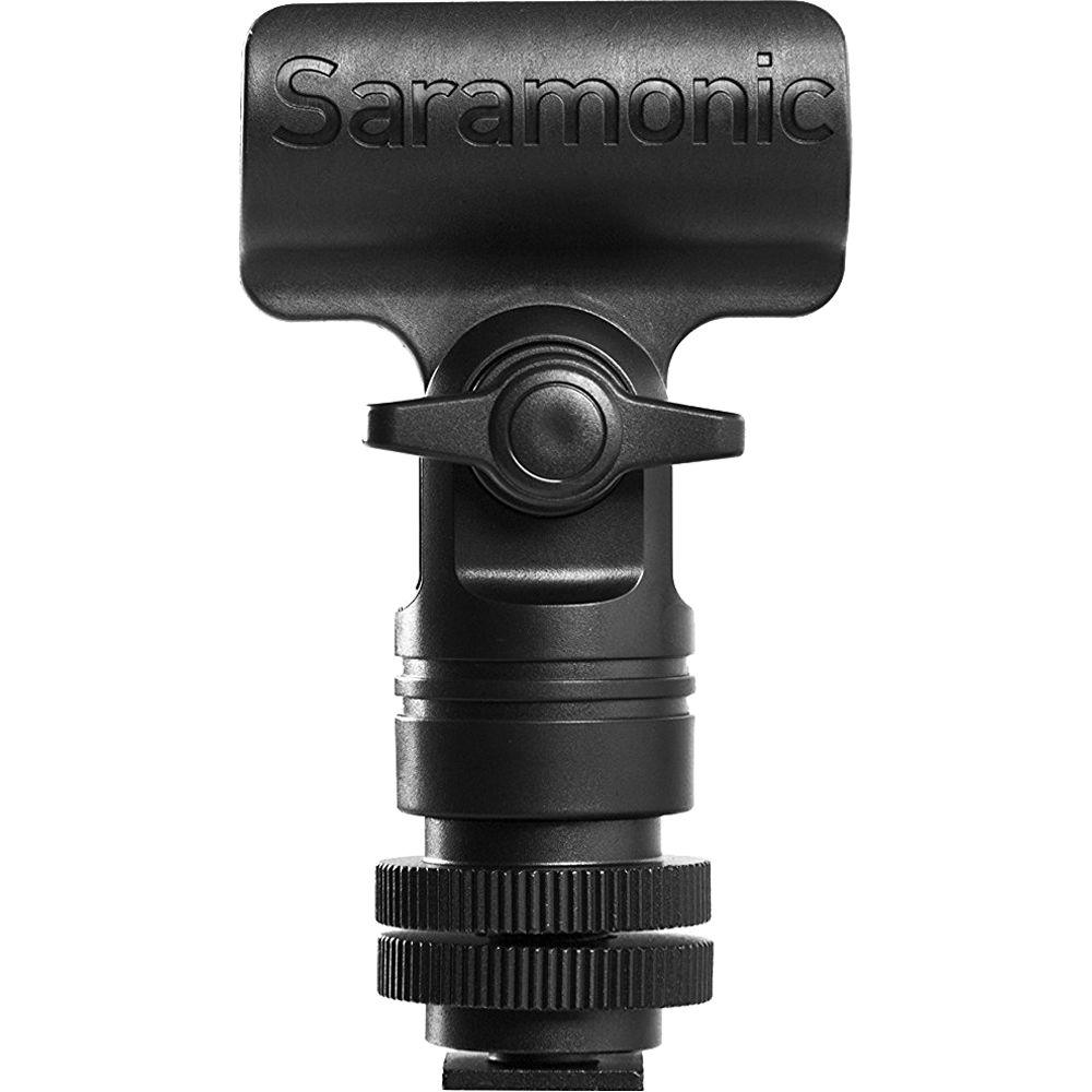 Saramonic SR-SMC1 Shotgun Microphone Mounting Bracket Clip, Saramonic, SR-SMC1, Shotgun, Microphone, Mounting, Bracket, Clip