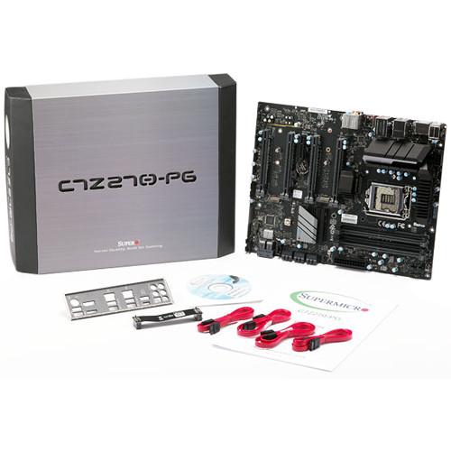 Supermicro C7Z270-PG ATX Motherboard with Intel Z270 Express Chipset, Supermicro, C7Z270-PG, ATX, Motherboard, with, Intel, Z270, Express, Chipset