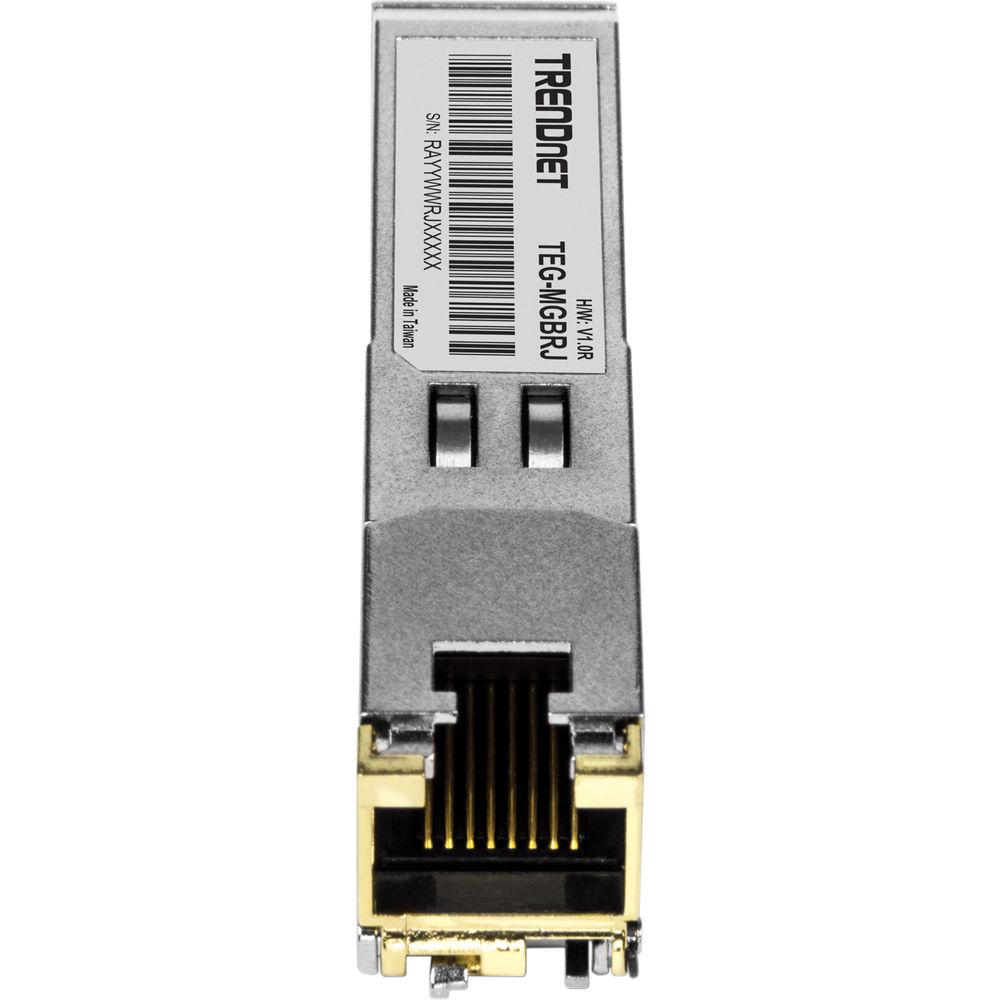 TRENDnet TEG-MGBRJ 1000Base-T RJ45 Copper SFP Module