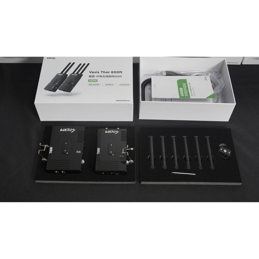 Vaxis Thor 600' Wireless HDMI Transmission Kit, Vaxis, Thor, 600', Wireless, HDMI, Transmission, Kit