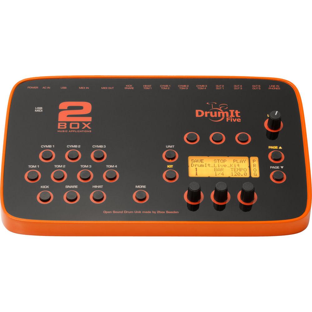 2Box Music Applications DrumIt Five Electronic Drum Module