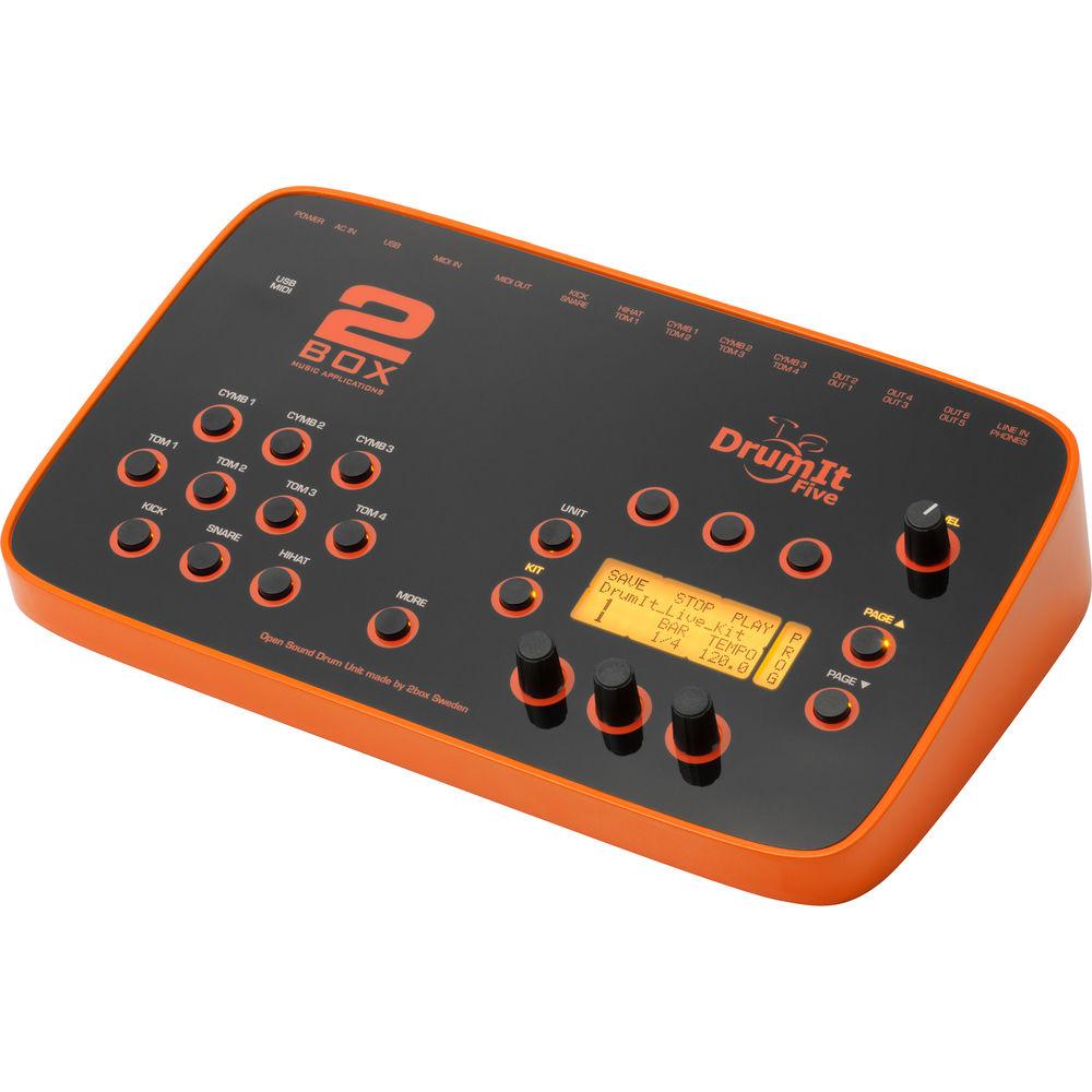 2Box Music Applications DrumIt Five Electronic Drum Module