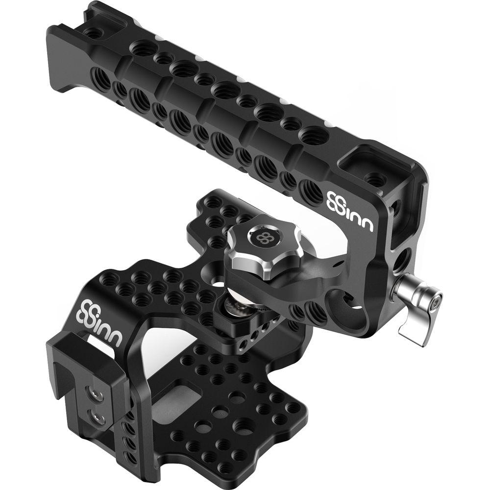 8Sinn Cage & Top Handle Scorpio with 28mm Rosette for Blackmagic Micro Cinema Studio