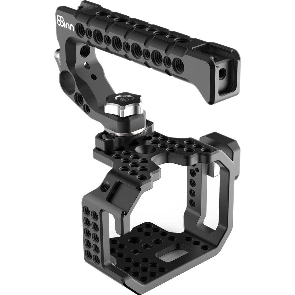 8Sinn Cage & Top Handle Scorpio with 28mm Rosette for Blackmagic Micro Cinema Studio, 8Sinn, Cage, &, Top, Handle, Scorpio, with, 28mm, Rosette, Blackmagic, Micro, Cinema, Studio