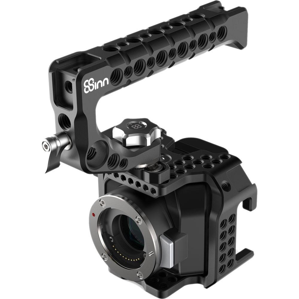 8Sinn Cage & Top Handle Scorpio with 28mm Rosette for Blackmagic Micro Cinema Studio