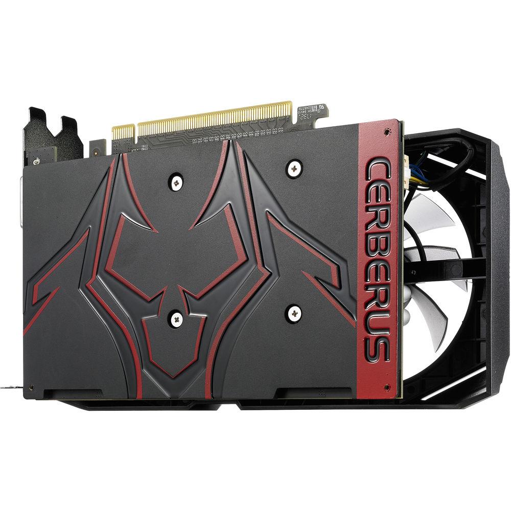 ASUS Cerberus GeForce GTX 1050 Ti OC Edition Graphics Card