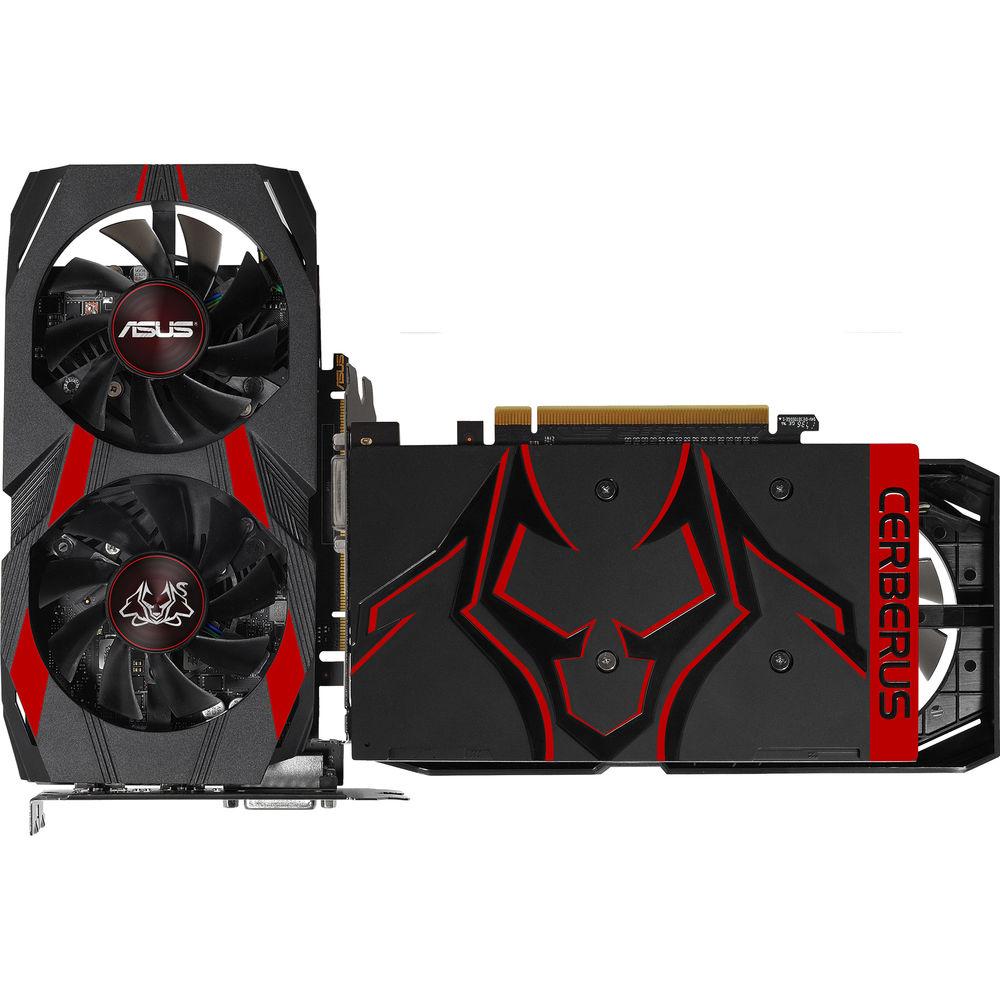 ASUS Cerberus GeForce GTX 1050 Ti OC Edition Graphics Card