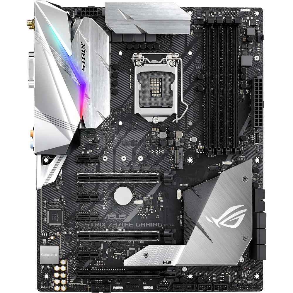 ASUS Republic of Gamers Strix Z370-E Gaming LGA1151 ATX Motherboard
