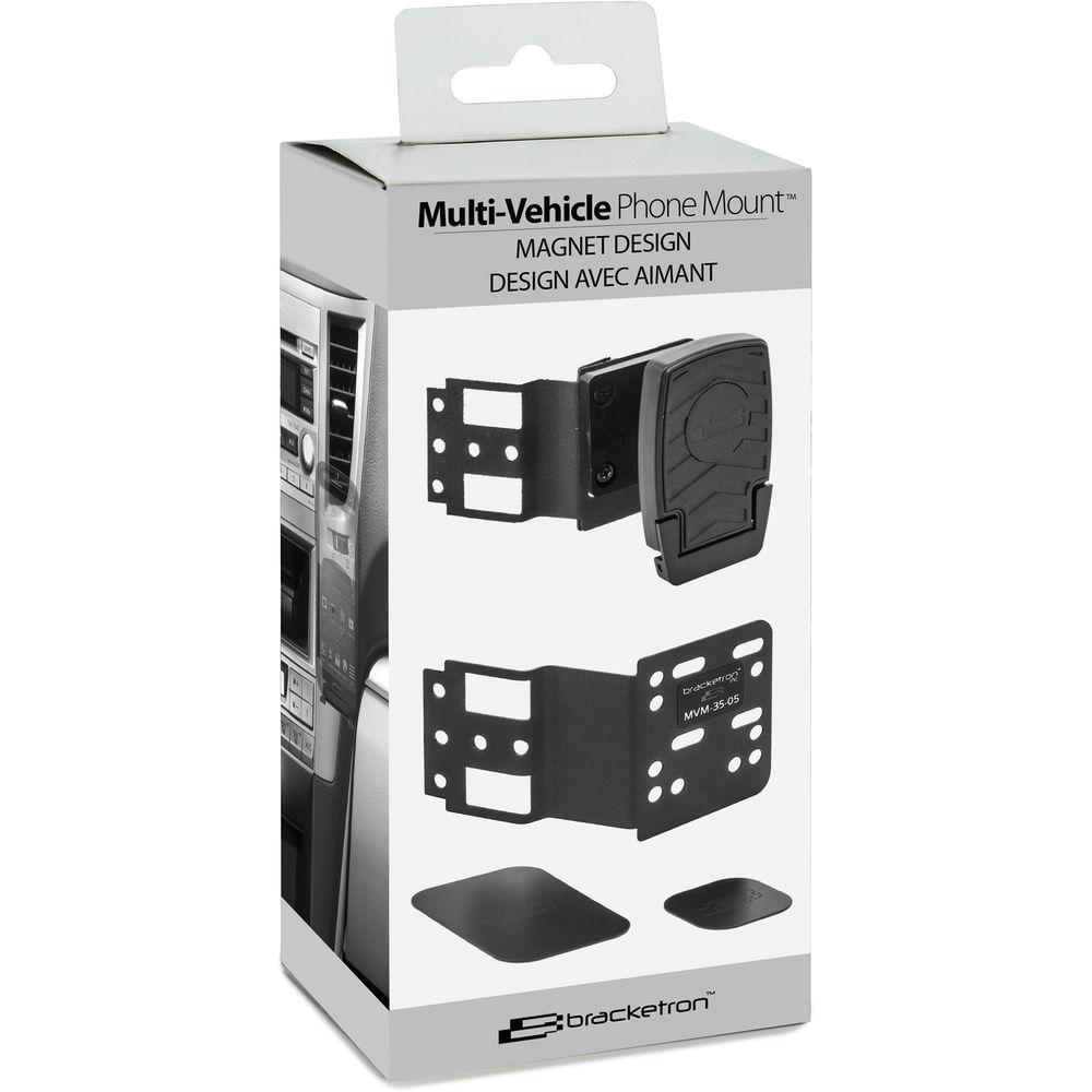 Bracketron Multi-Vehicle Magnetic Phone Mount Kit, Bracketron, Multi-Vehicle, Magnetic, Phone, Mount, Kit