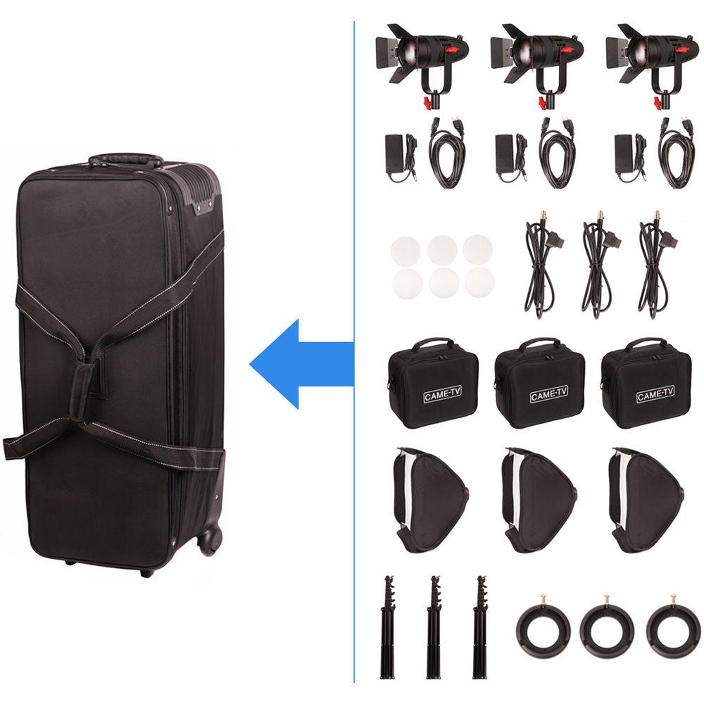 CAME-TV Boltzen 30W Fresnel Fanless Focusable LED Tungsten Package