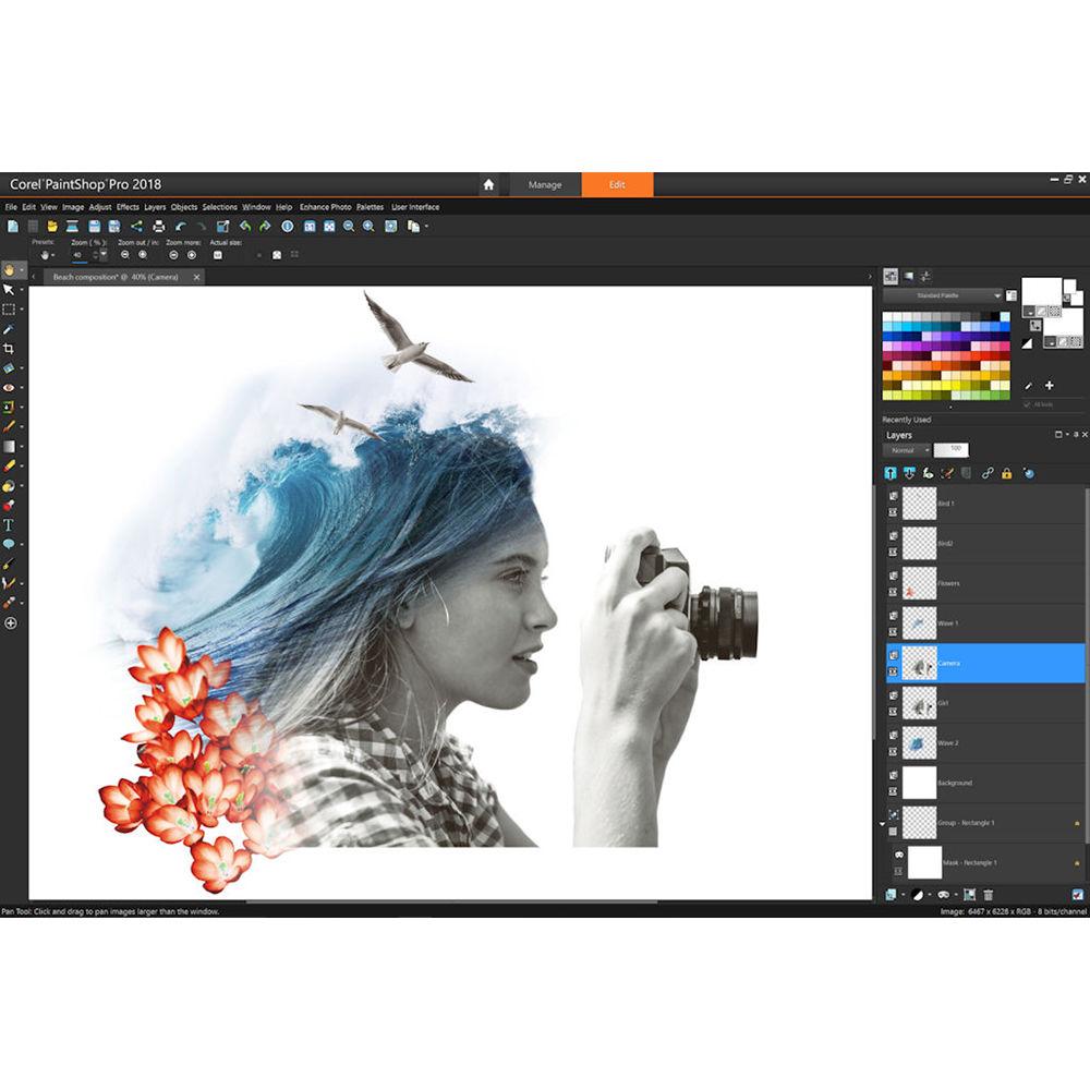 Corel PaintShop Pro 2018 Ultimate, Corel, PaintShop, Pro, 2018, Ultimate