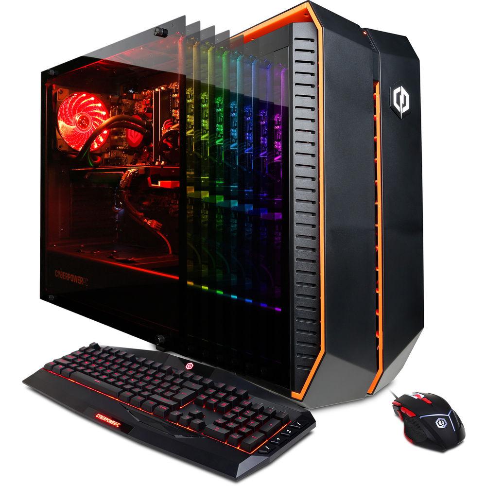 CyberPowerPC BattleBox Essential Liquid Cool Desktop Computer
