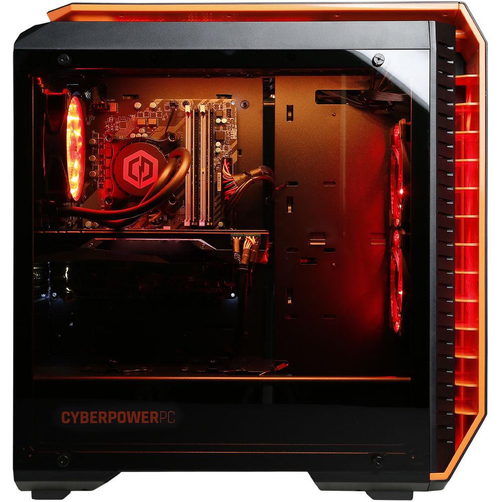 CyberPowerPC BattleBox Essential Liquid Cool Desktop Computer