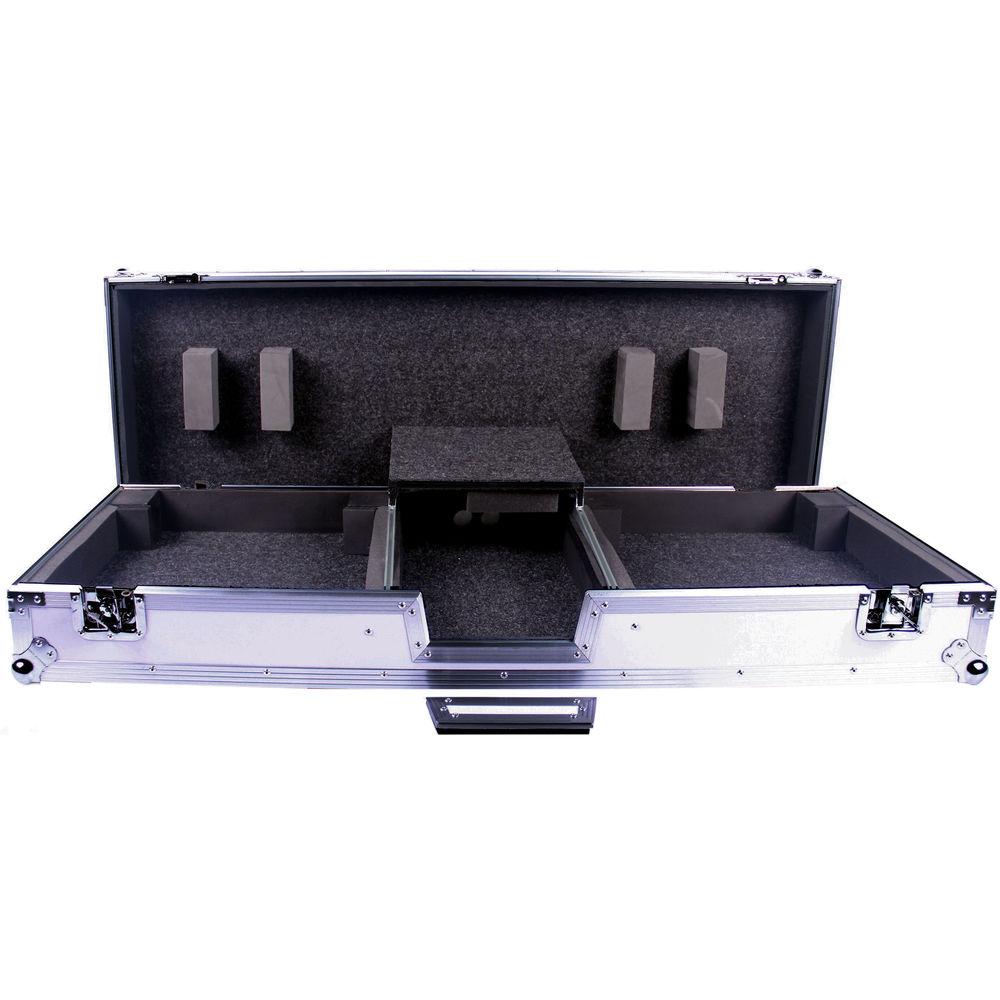 DeeJay LED Fly Drive Case for Pioneer DJM-S9 Mixer with Laptop Shelf, DeeJay, LED, Fly, Drive, Case, Pioneer, DJM-S9, Mixer, with, Laptop, Shelf