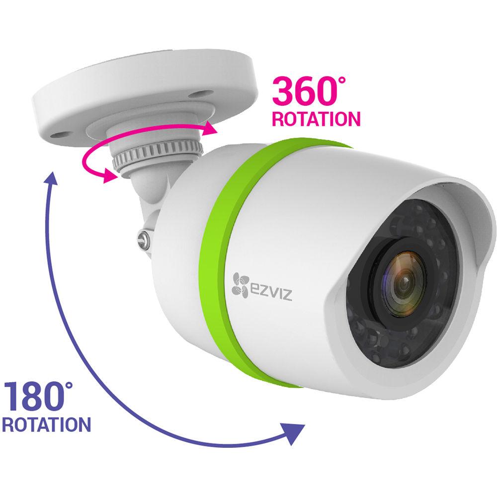 ezviz Everyday 720p 4-Channel DVR with 1TB HDD and 4 720p Outdoor Bullet Cameras