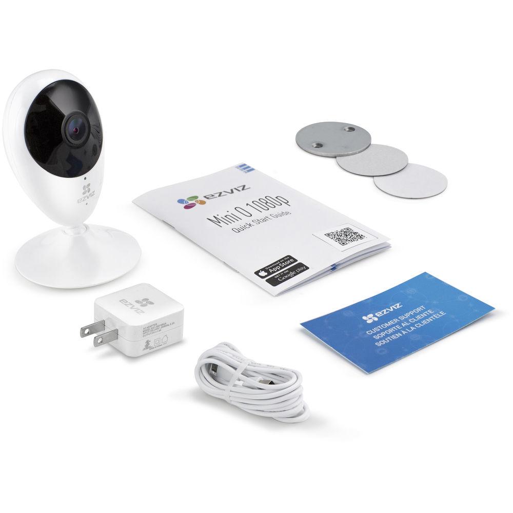 ezviz Mini O 1080p Wi-Fi Camera with Night Vision & 16GB microSD Card