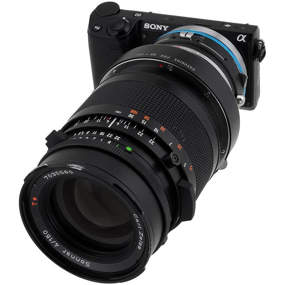 FotodioX Pro Shift Mount Adapter for Hasselblad V-Mount Lens to Sony E-Mount Camera