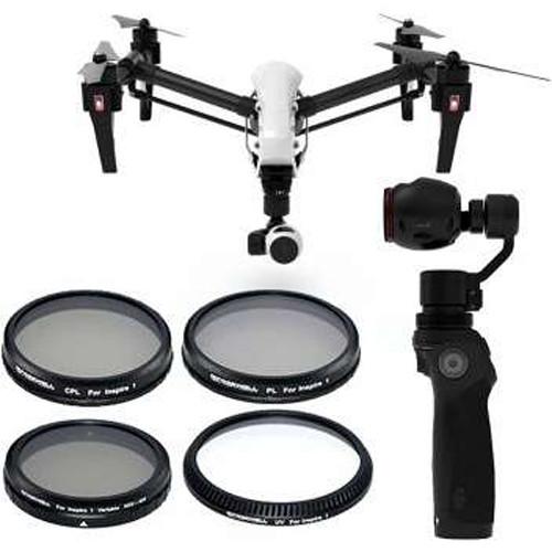 Freewell ND2-400, CPL, PL & UV Filters with Lens Cleaner & Pouch