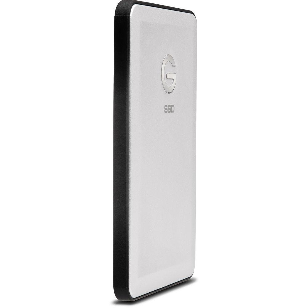 G-Technology 500GB G-DRIVE slim USB 3.1 Gen 2 Type-C External SSD