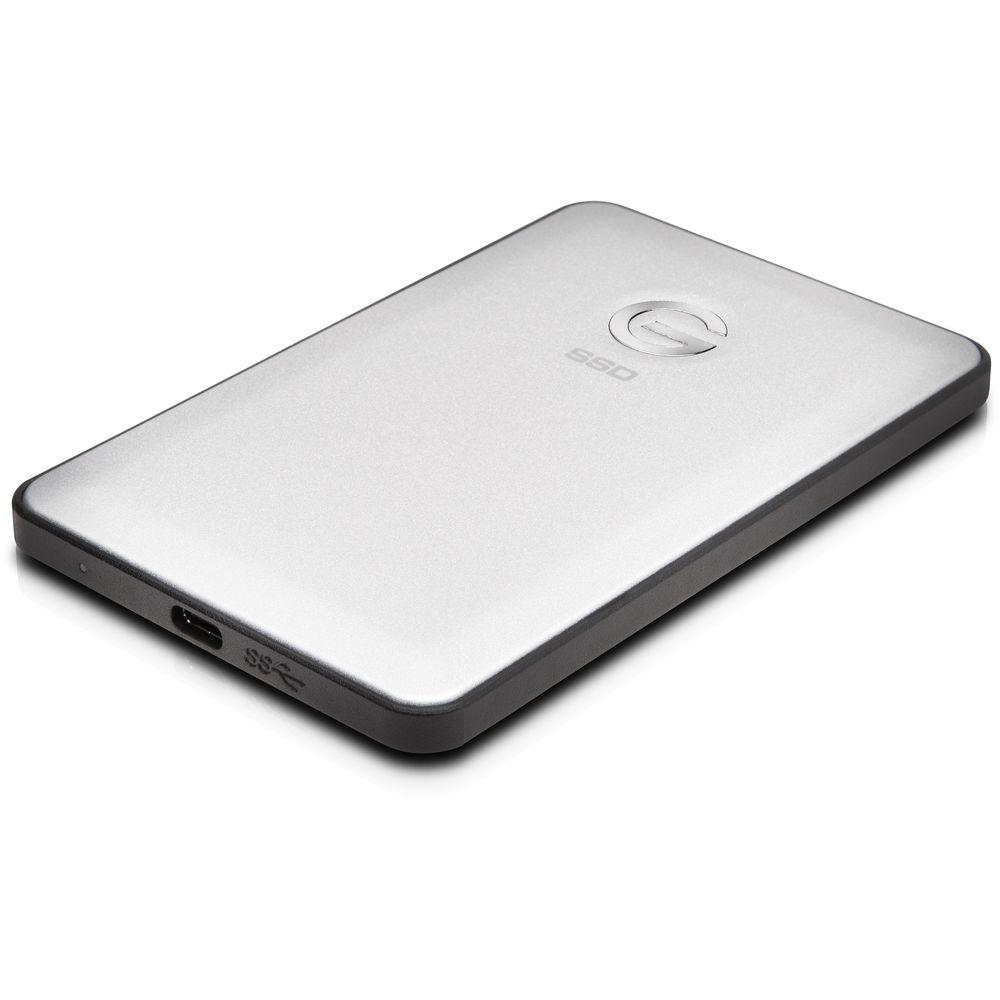 G-Technology 500GB G-DRIVE slim USB 3.1 Gen 2 Type-C External SSD