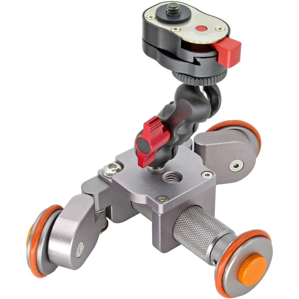 GyroVu Mini Motorized Dolly with Mini Swivel Mounts & Dual Quick Release System