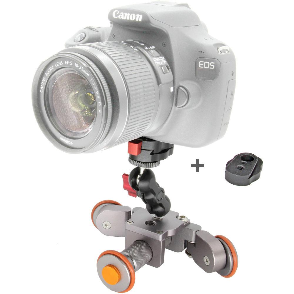 GyroVu Mini Motorized Dolly with Mini Swivel Mounts & Dual Quick Release System