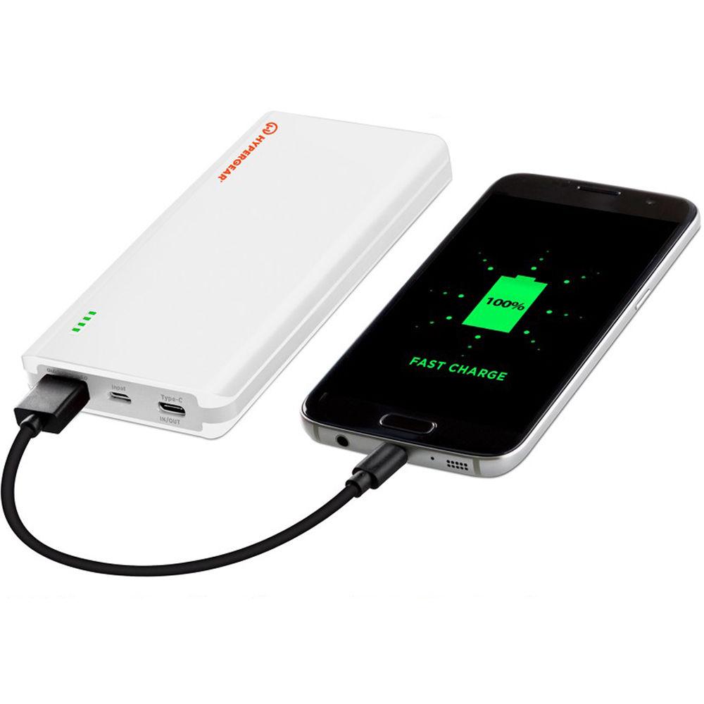 HyperGear USB-C Quick Charge 3.0 Dual USB 12,000mAh Battery Pack